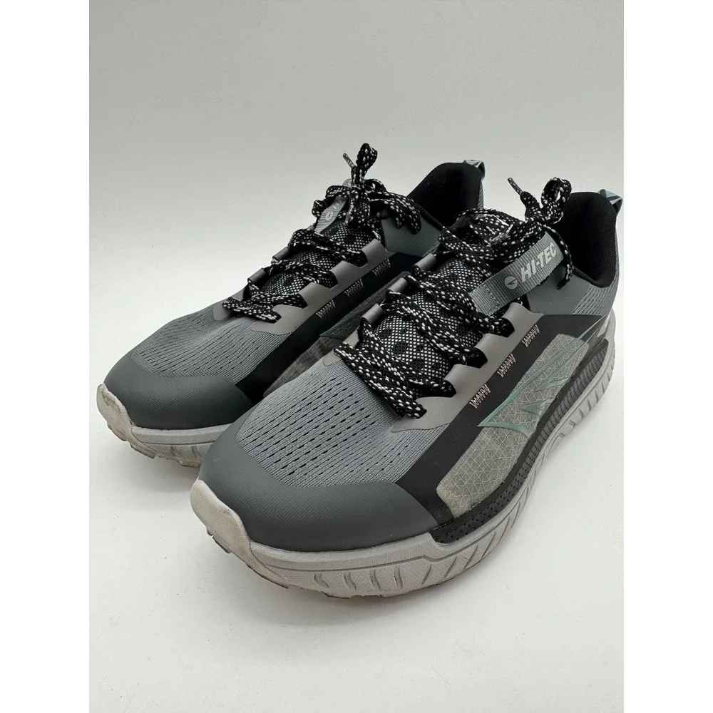 Hi-Tec Men's Size 10.5 Castle Rock Black‎ Athletic Running Shoes Sneakers